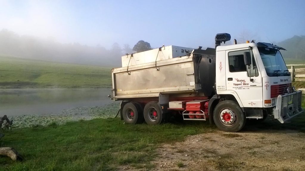 Gallery Image by the creek Tipper Truck Water N Tipper Hire Gloucester NSW 2422